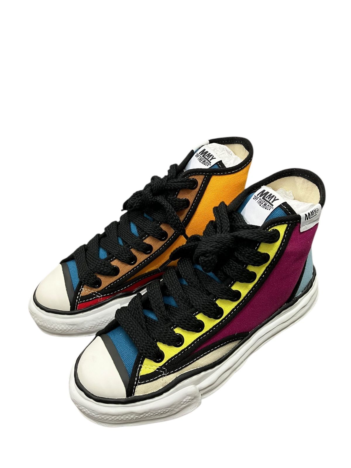 F-015-246 サイズ 41 26 cm相当 Maison MIHARAYASUHIRO メゾンミハラヤスヒロ ハイカットスニーカー シューズ 靴 スニーカー