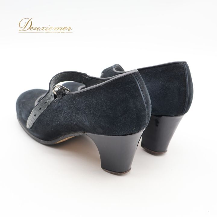 Gallito フラメンコシューズ 黒 スエード 中ヒール Gallito フラメンコシューズ 黒 スエード 中ヒール - メルカリ