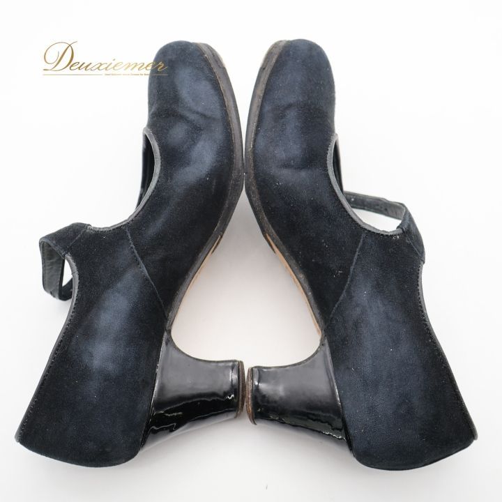 ガジャルド　gallardo 黒スウェード　フラメンコシューズ サイズ5 2/1 ガジャルド gallardo 黒スウェード フラメンコシューズ サイズ5 2/1