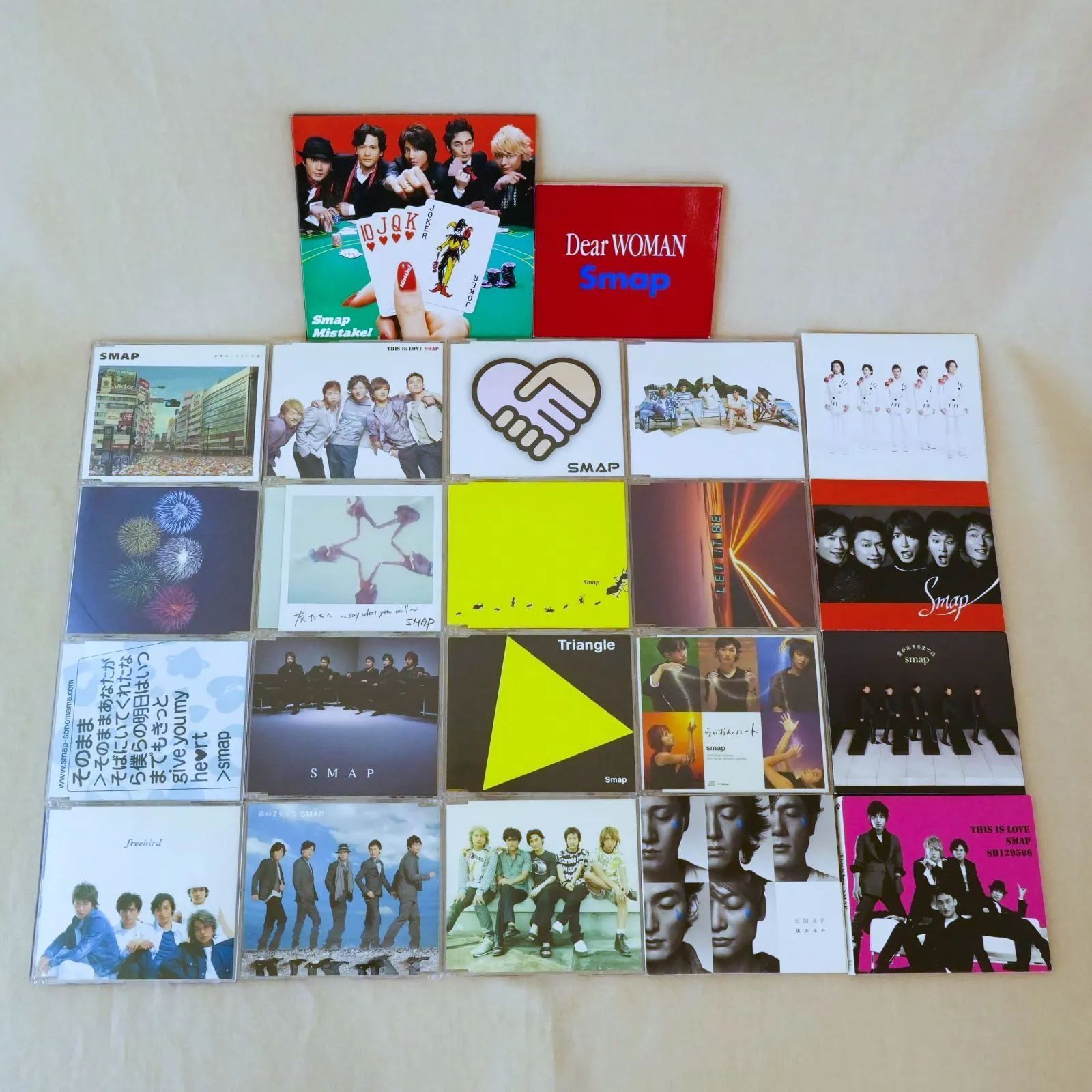 KO]動作確認済み まとめ売り22枚セット Smap スマップCD・DVD Let it