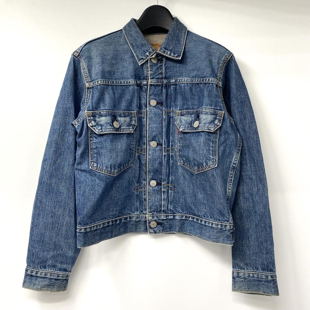 【中古】LEVI'S 507xx 2nd ビッグEデニムジャケット サイズ36 インディゴ リーバイス[17][240017741410] 中古】LEVI'S 507xx 2nd ビッグEデニムジャケット サイズ36 インディゴ
