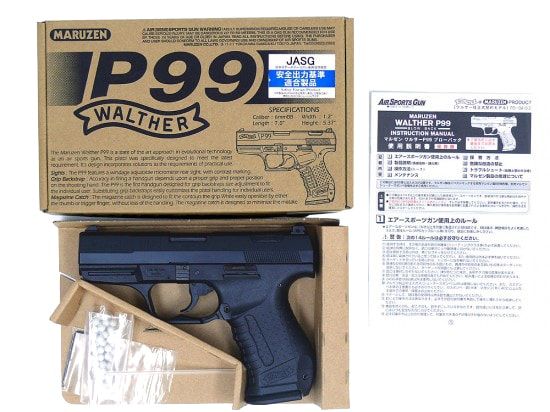 マルゼン] Walther ワルサー P99 正規ライセンス 【旧箱】 ガスブロー