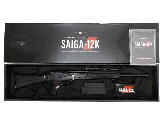 [東京マルイ] SAIGA/サイガ-12K ガスブローバックショットガン (中古ランクAトイガン)