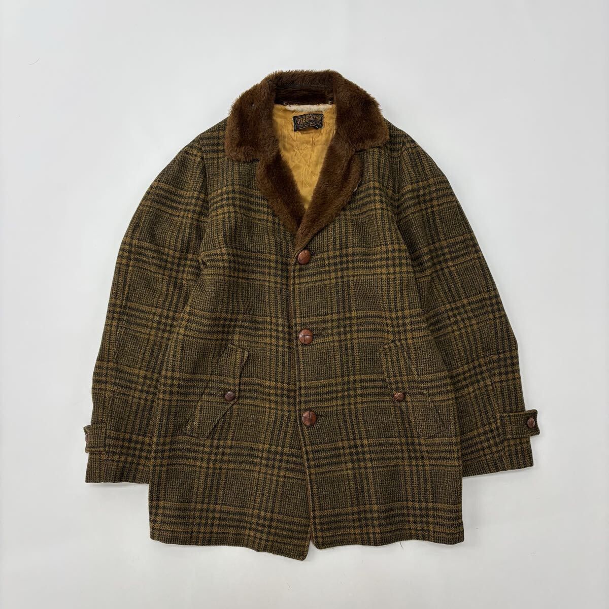 70s Vintage PENDLETON ヴィンテージ ペンドルトン ウール ボア ハーフ