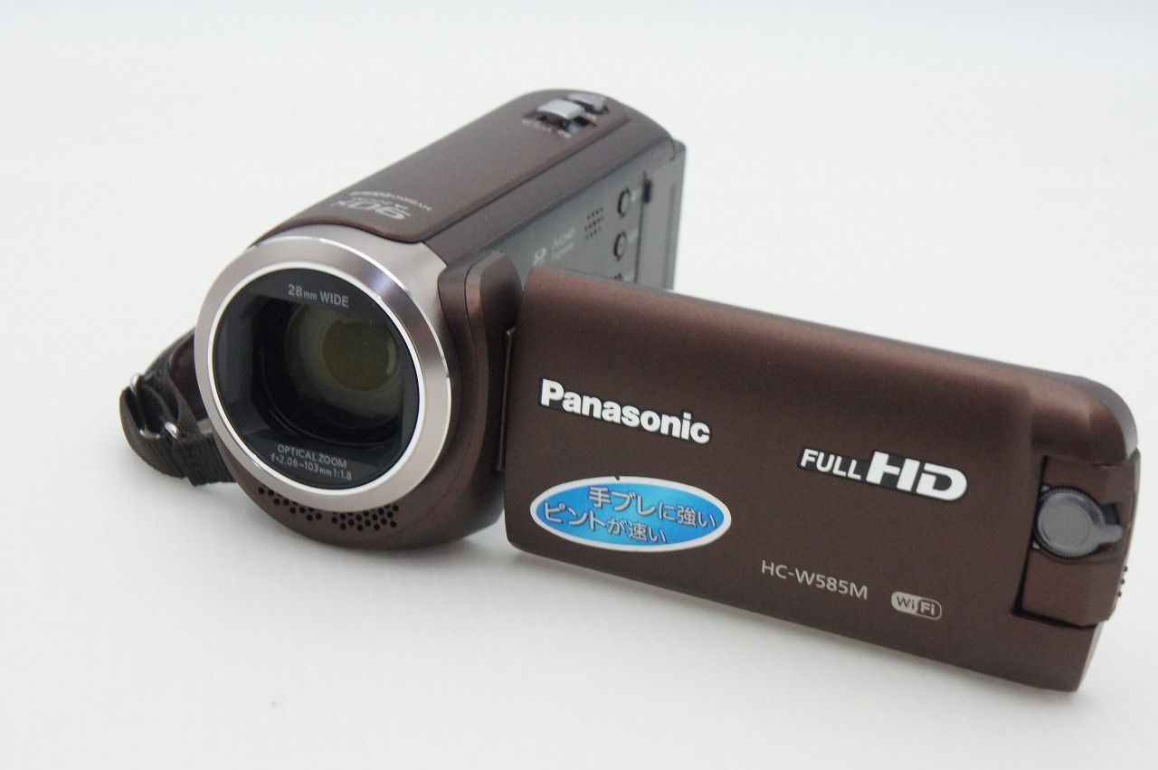 Panasonic パナソニック HC W 585 M デジタルビデオカメラ ブラウン 251215 ah