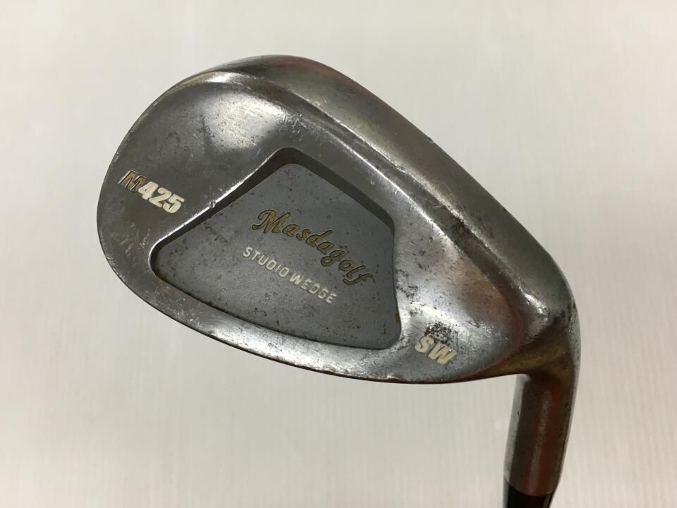 返品OK 中古 マスダ M425 スタジオ ウェッジ(ノーメッキ) SW NSプロ 