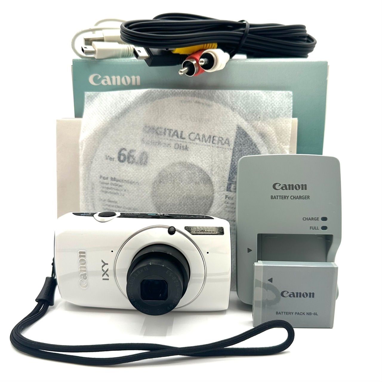 Canon デジタルカメラ IXY30S ホワイト IXY30S(WH) - メルカリ