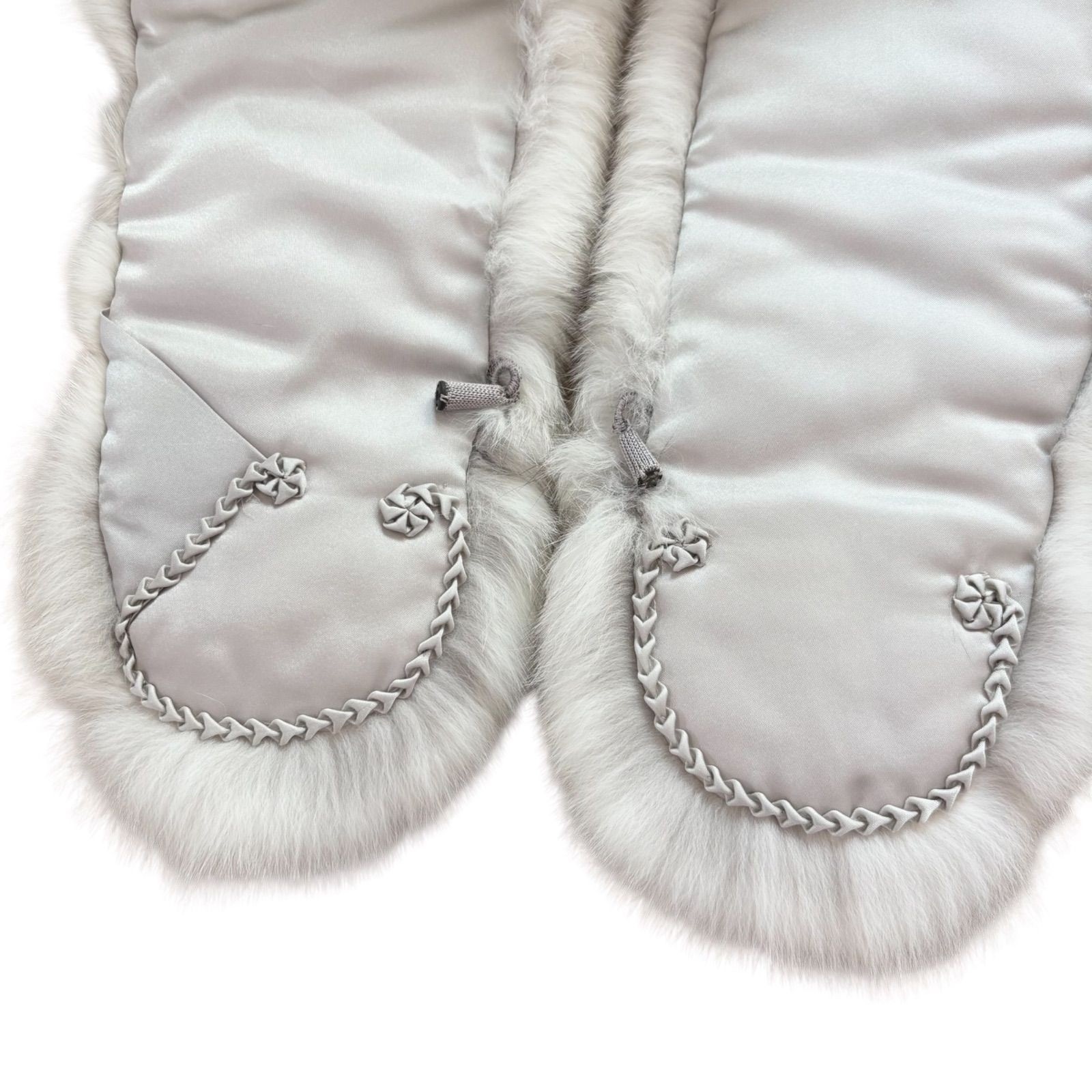 ZM1698 SAGA FOX サガフォックス ファーティペット ストール ホワイト