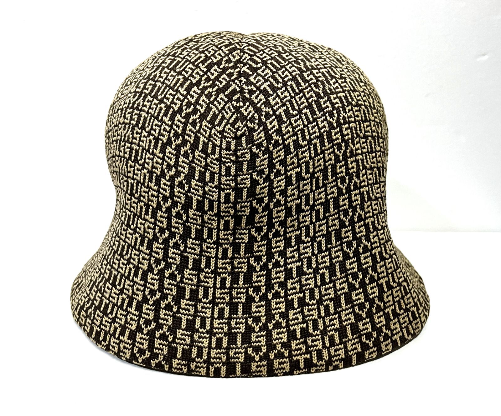 00 s ヴィンテージ STUSSY｜ステューシー ロゴ総柄 バケットハット 帽子