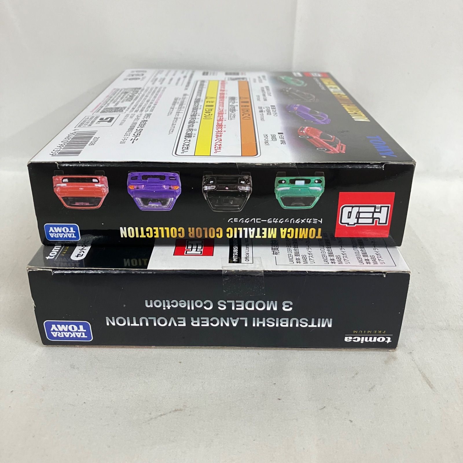 【新品未開封】25th COLOR EVOLUTION 3種セット 未開封 トミカ メタリックカラー MITSUBISHI LANCER EVOLUTION 3MODELS