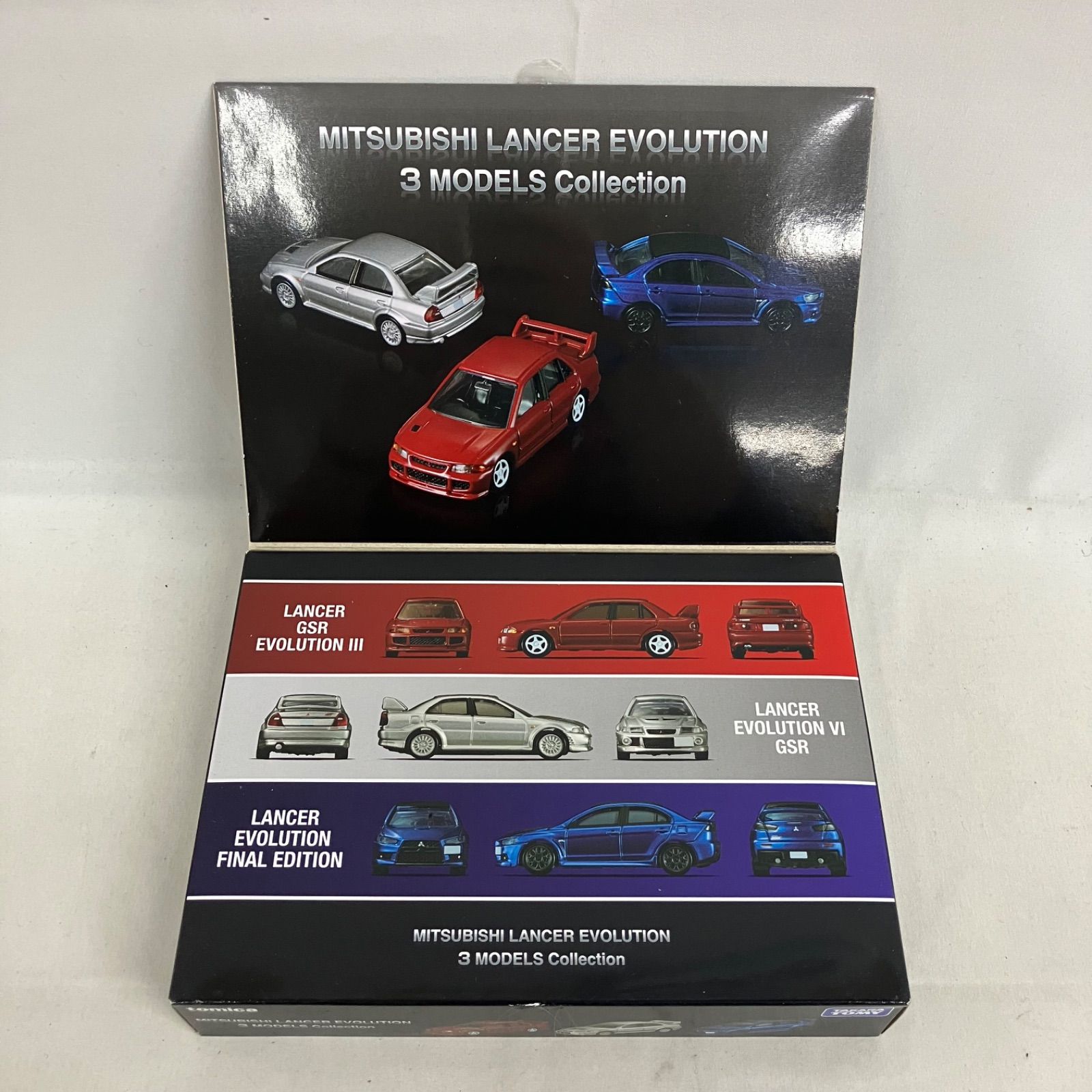 未開封 トミカ メタリックカラー MITSUBISHI LANCER EVOLUTION 3MODELS