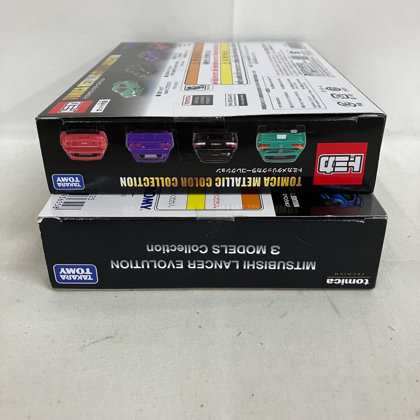 【新品未開封】25th COLOR EVOLUTION 3種セット 未開封 トミカ メタリックカラー MITSUBISHI LANCER EVOLUTION 3MODELS