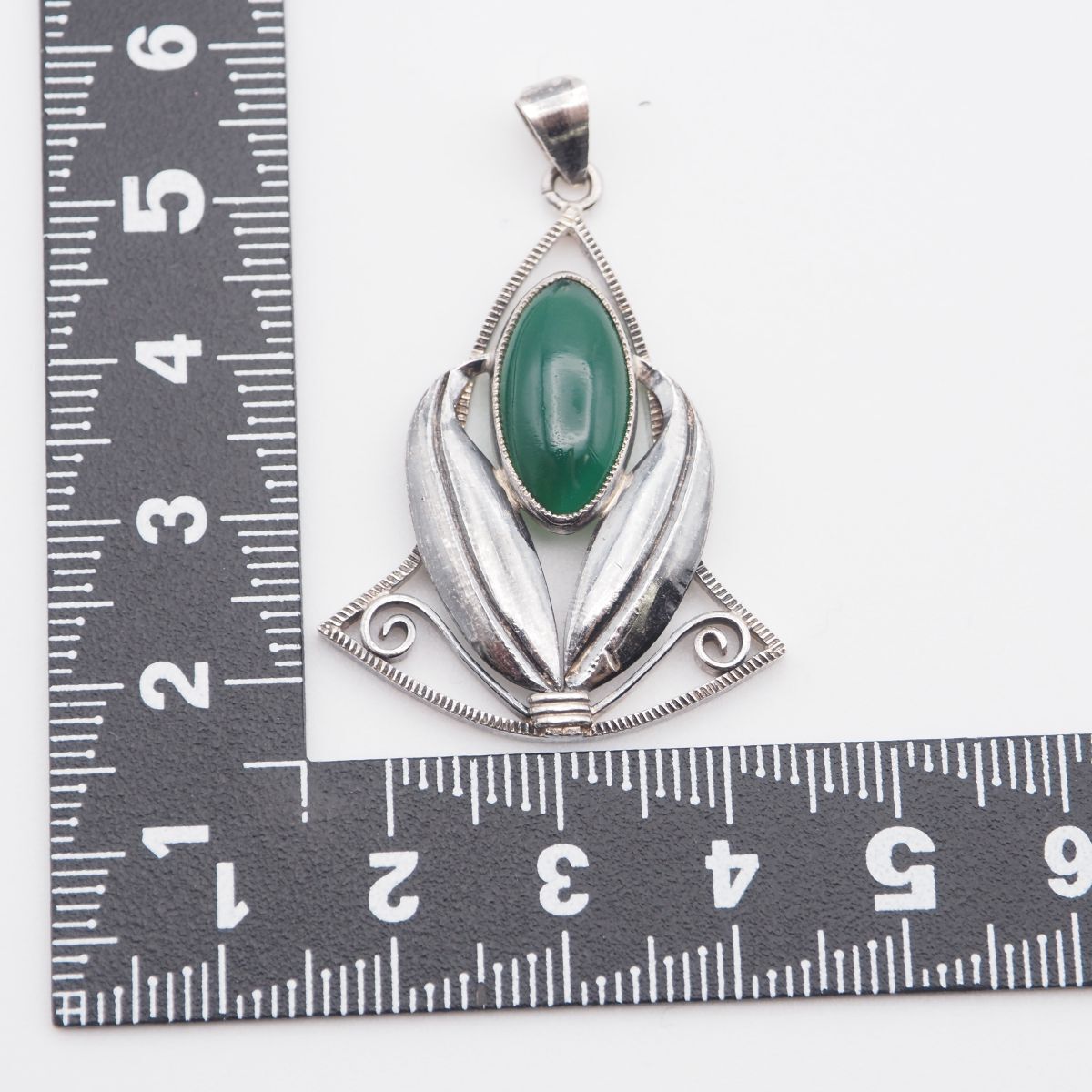 値下げ！ 156 シルバー925 緑 アゲート(瑪瑙) ペンダント 値下げ！ 156 シルバー925 緑 アゲート(瑪瑙) ペンダント 値下げ