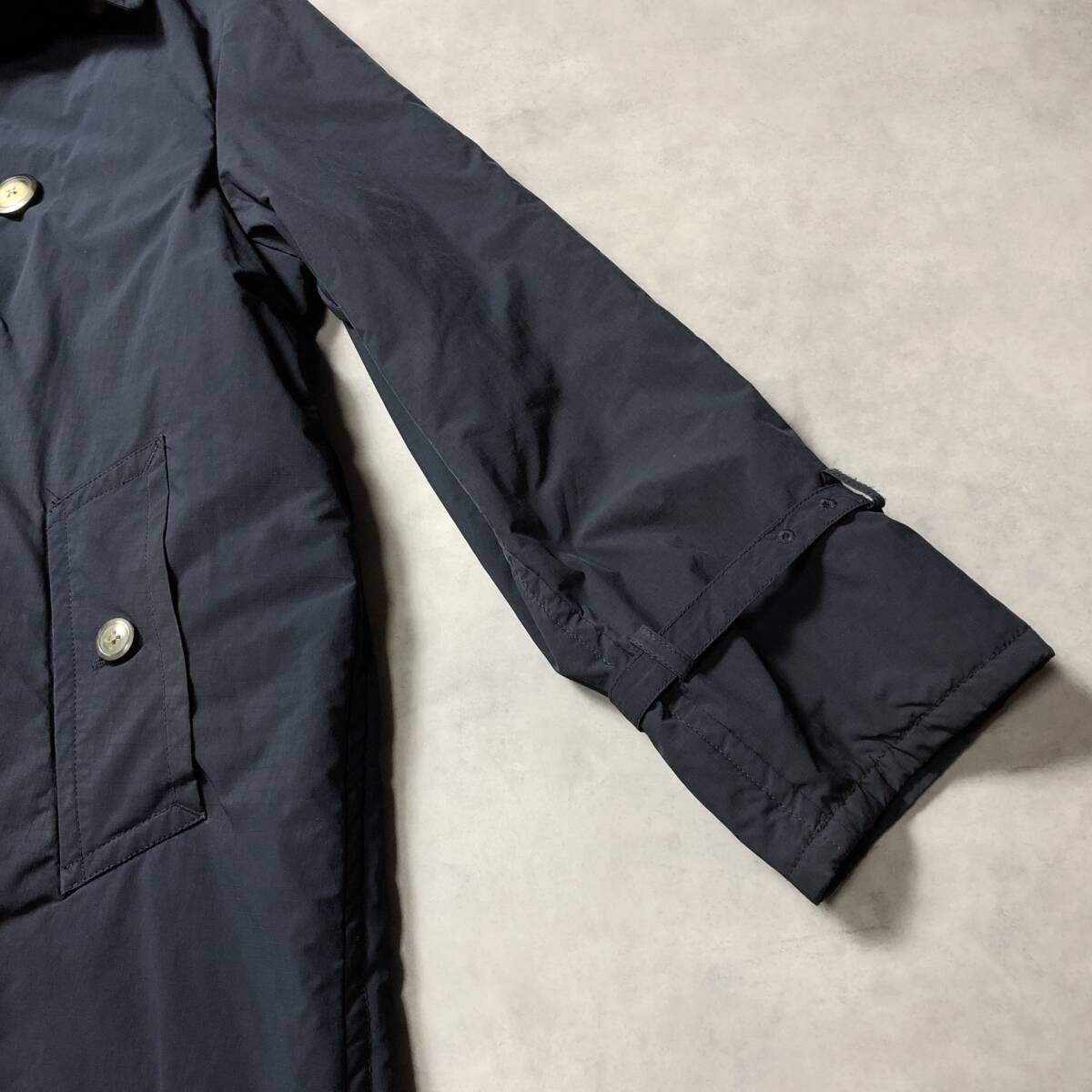 GQ4368◇KAPTAIN SUNSHINE : PRIMALOFT中綿ダブルブレストトレンチ