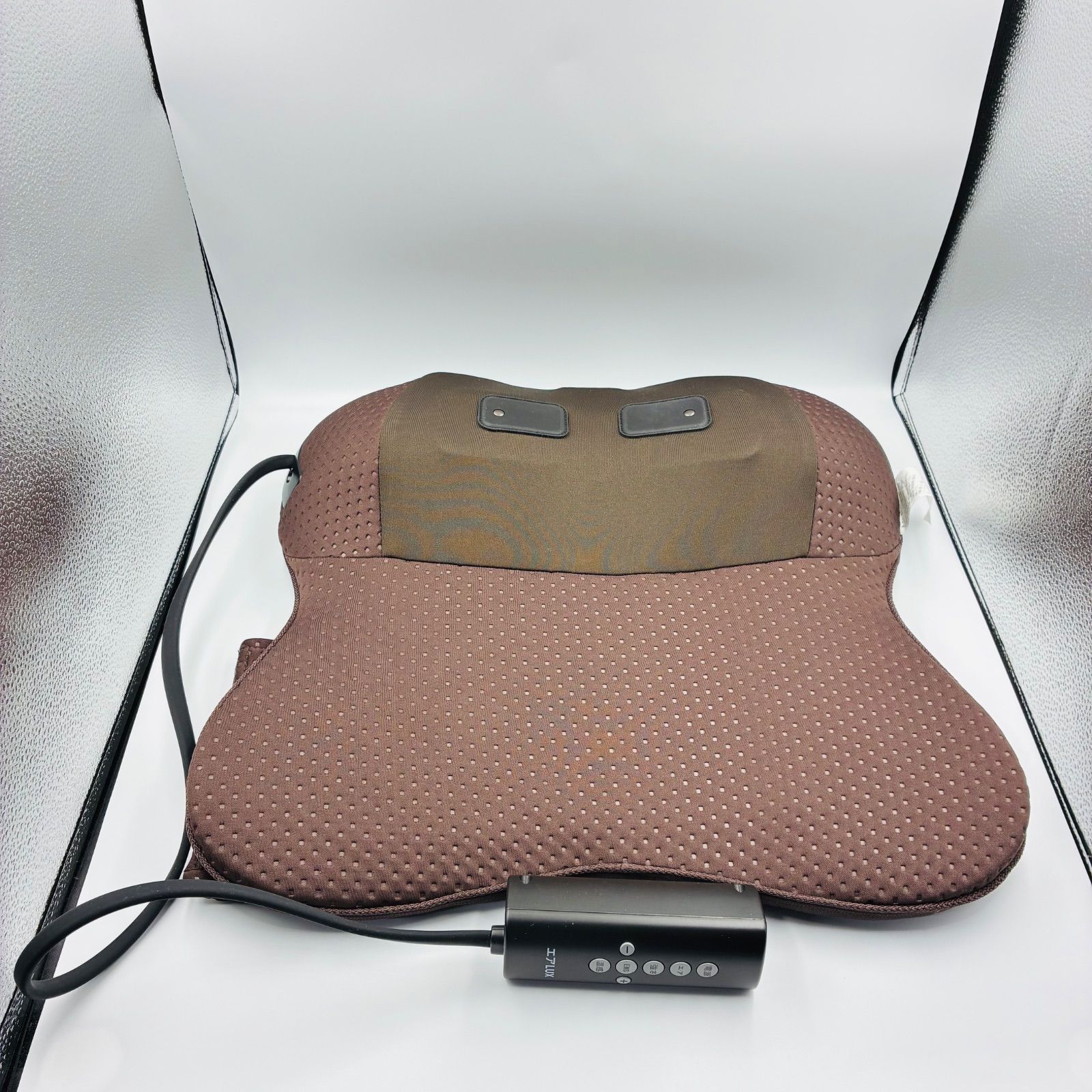 首肩エアーマシン エアLUX マッサージクッション BY 23-AT 0101 首肩エアー＆EMSマシン NIPLUX 管