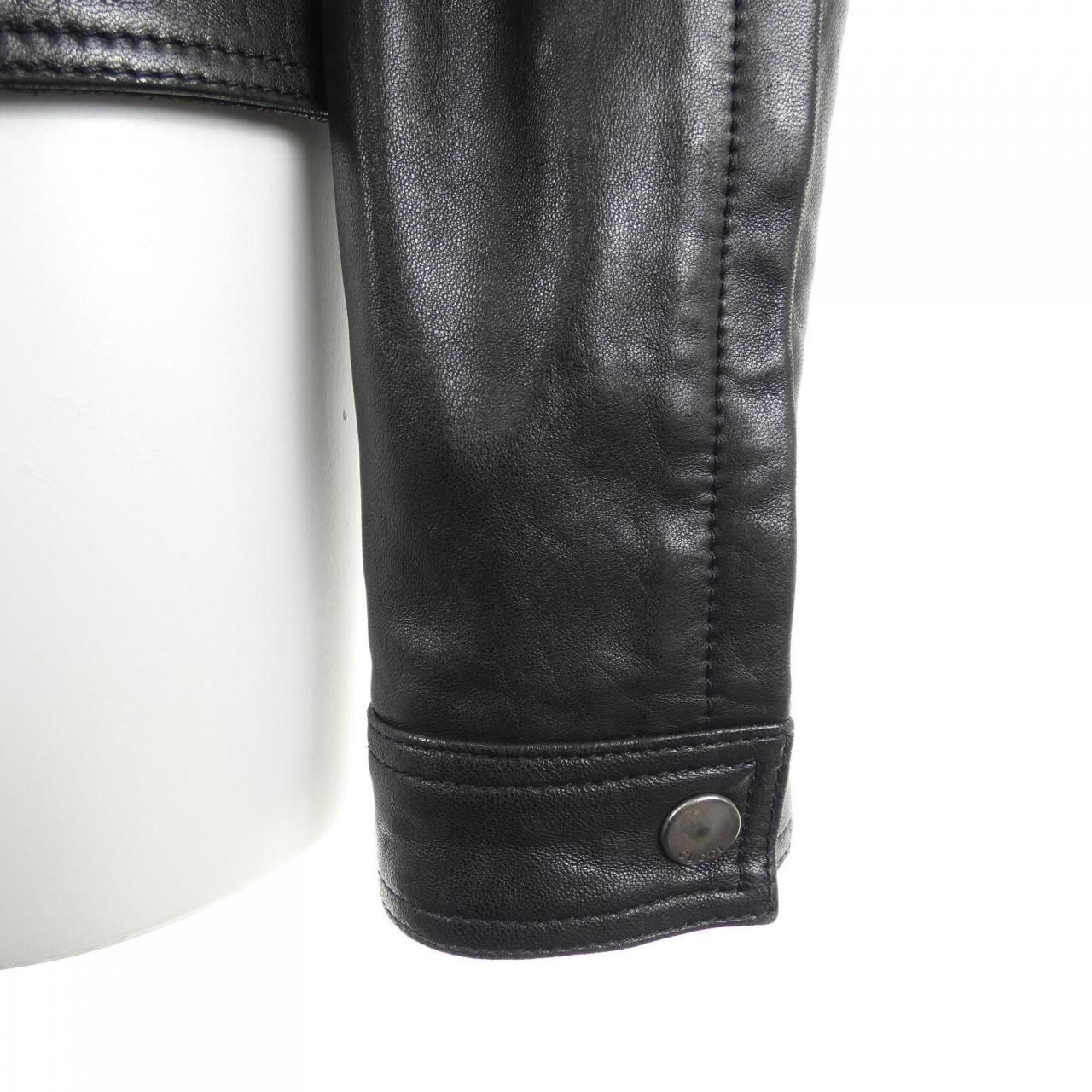 グッチGUCCIレザージャケット グッチ GUCCI 290487-XN571 レザージャケット - メルカリ