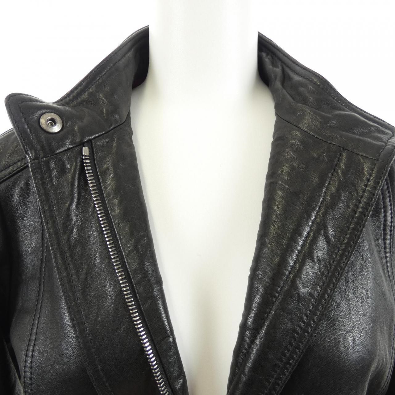 グッチ GUCCI 290487-XN571 レザージャケット - メルカリ