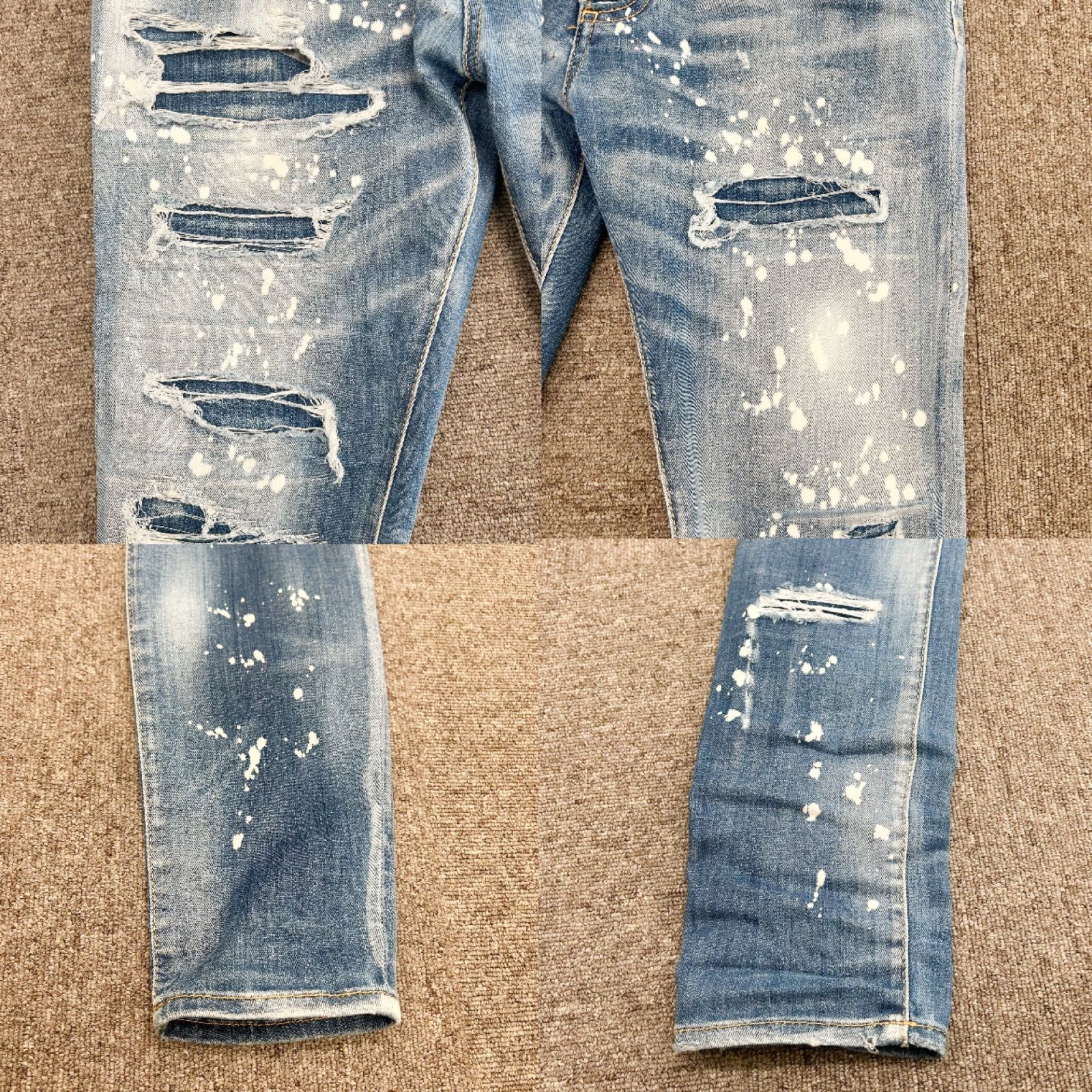 ディースクエアード　ダメージデニム46 DSQUARED2 ダメージ加工 デニム 46