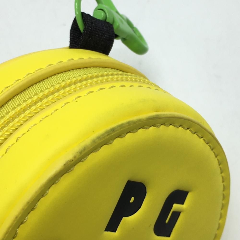 パーリーゲイツ ポーチ イエロー×黒 スマイル 小物入れ ニコちゃん