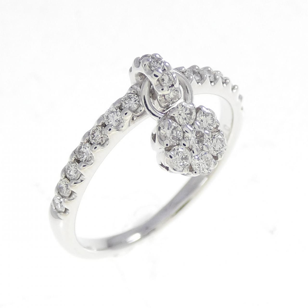 ポンテヴェキオ フラワー リング 0.30 CT