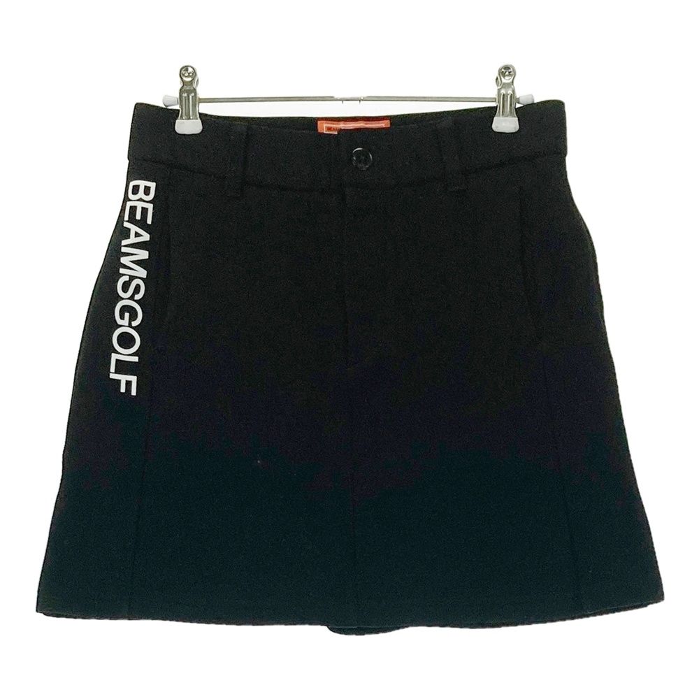 サイズ M BEAMS GOLF ビームスゴルフ モデル スカート ブラック系 ゴルフウェア レディース ストスト