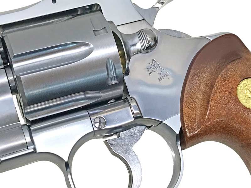 タナカ 6インチ パイソン | コルト コルトパイソン .357マグナム R-model ガスガン ステンレス HW Rモデル ガスリボルバー 357マグナム “R-model” ブルーイング素材に
