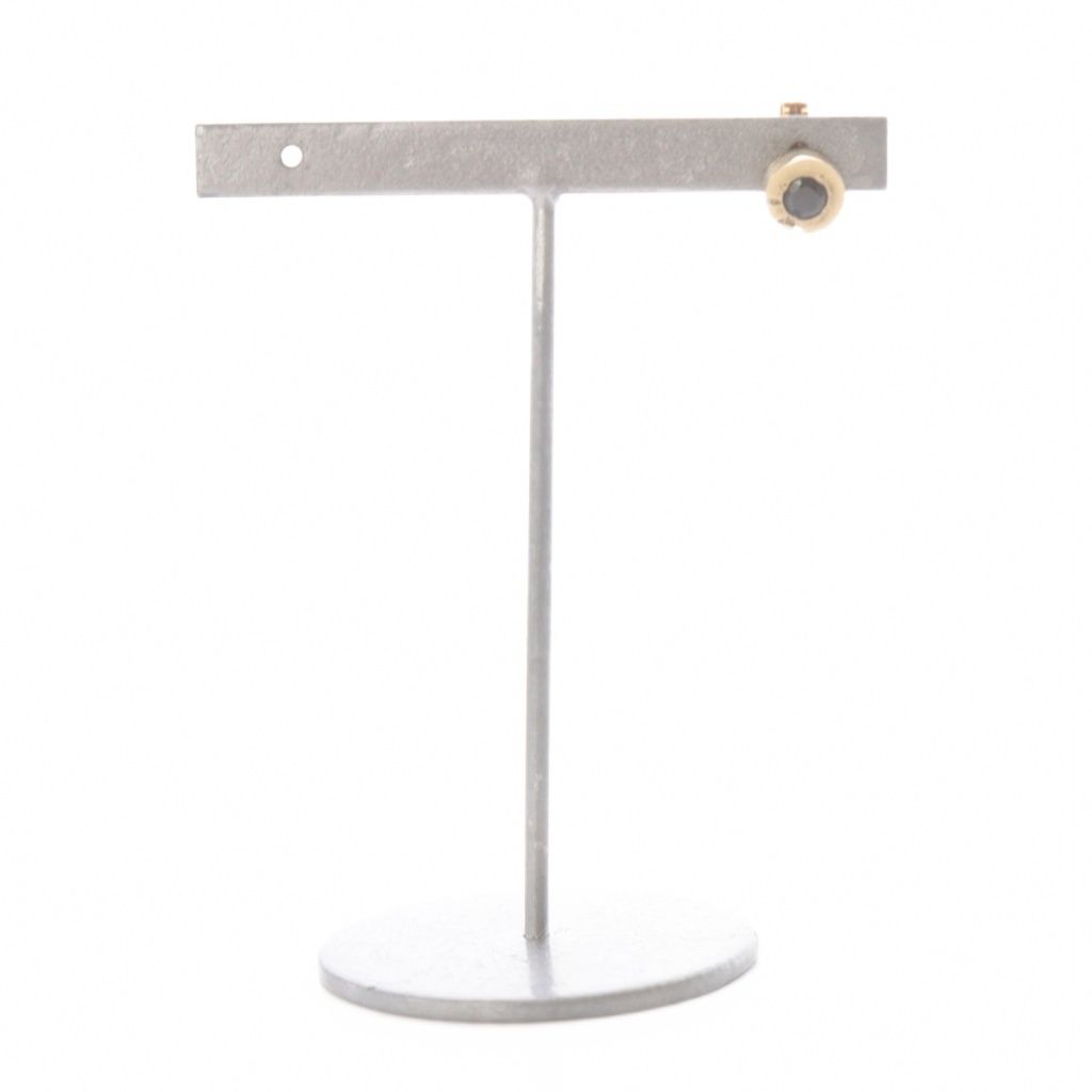 シンパシーオブソウル OF SOUL K 10 YG Shine Pierce ピアス 片耳用 ゴールド 黒