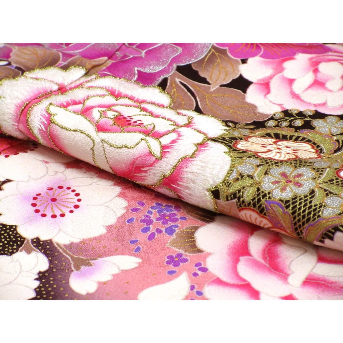 振袖 友禅金彩加工