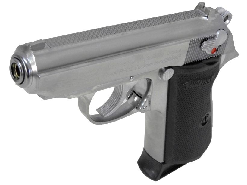 マルゼン] ワルサー ニューPPK/S ステンレスモデル ガスブローバック