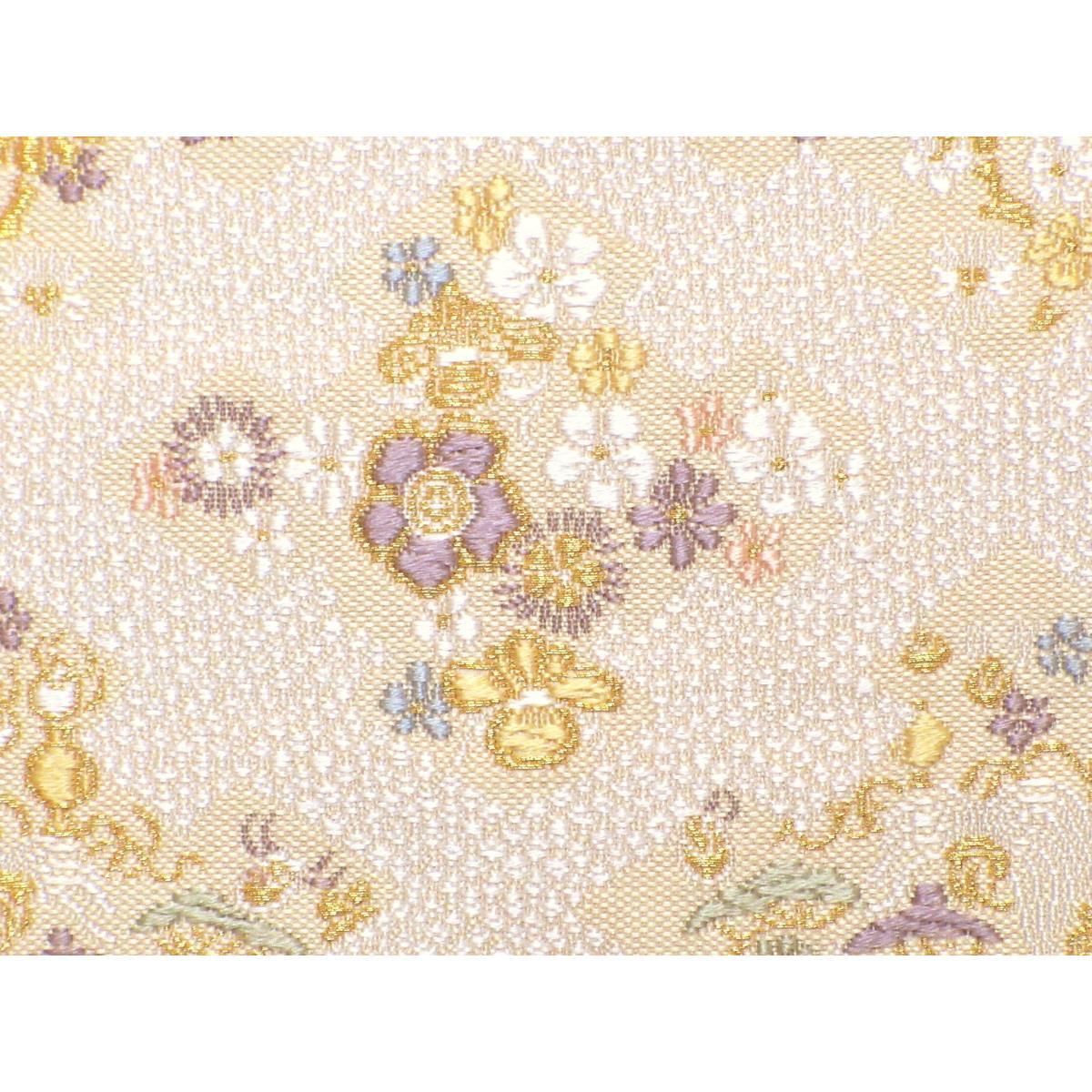 袋帯 橋本テル 紹巴織 芯なし仕立