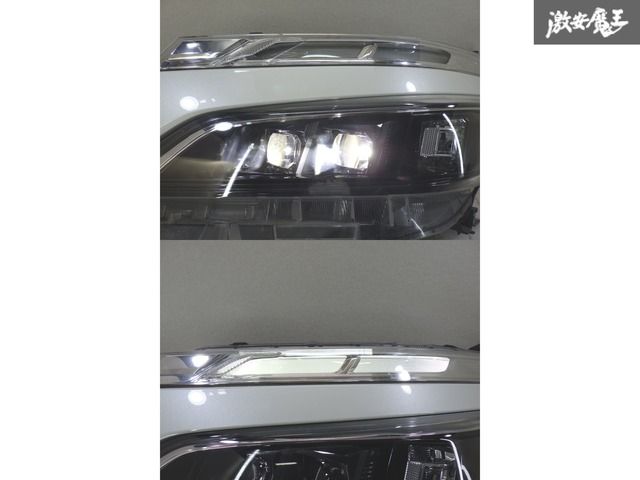 トヨタ 純正 ZRR80W 80 ヴォクシー 後期 LED ヘッドライト ヘッド