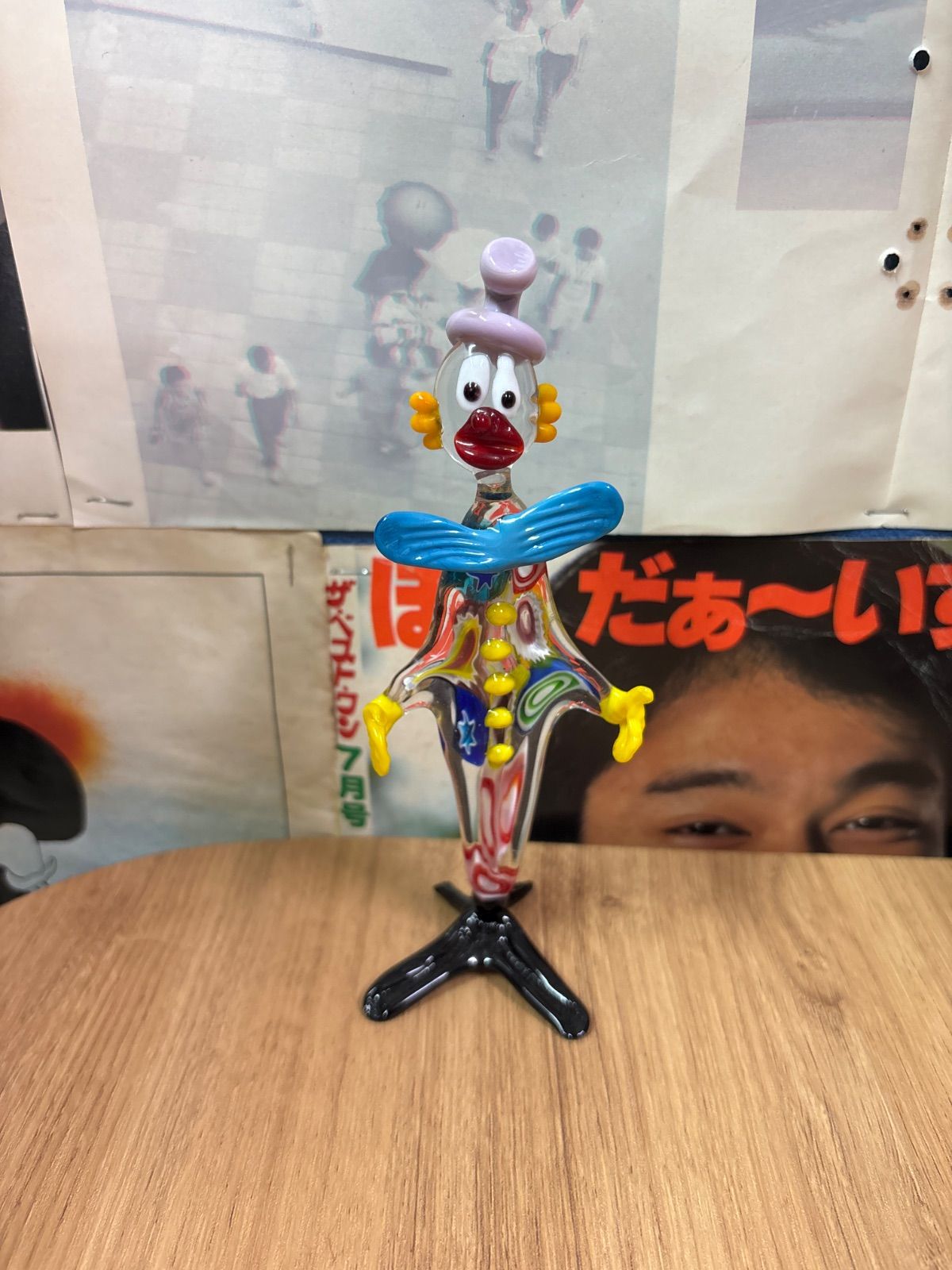 ピエロの置物 ピエロの置物 - メルカリ