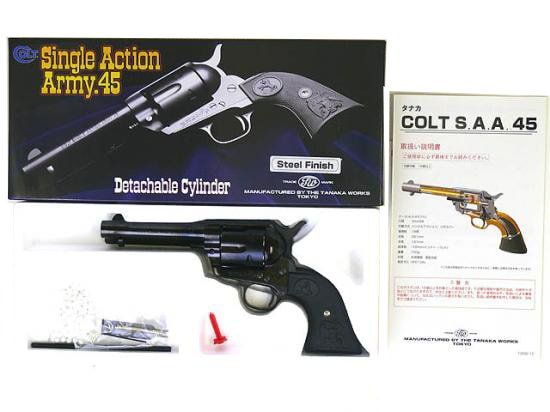 タナカ] コルト SAA.45 D.C シビリアン 4-3/4インチ スチール