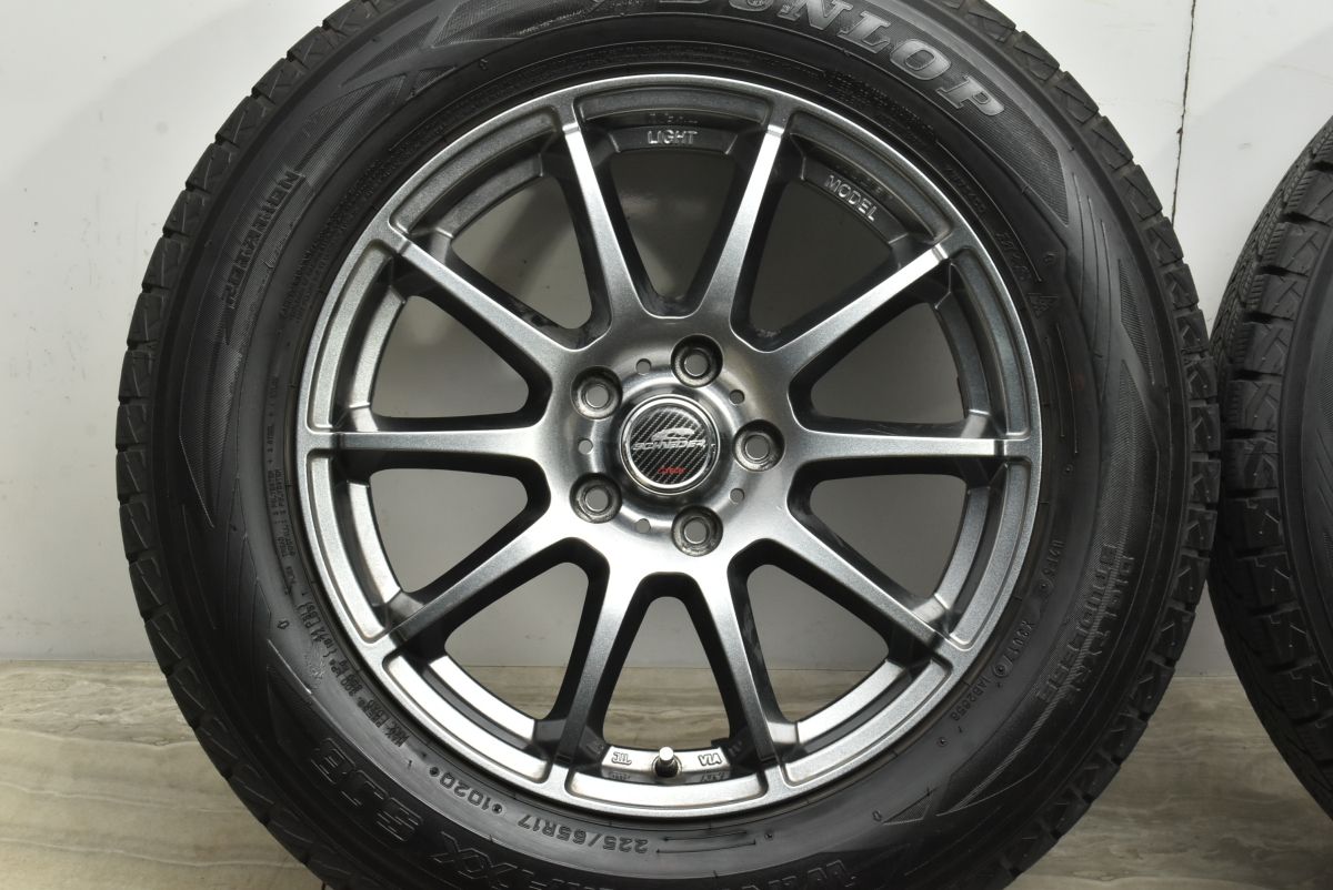  ホイール良好 シュナイダー 17 in 7 J 48 PCD 114 3 ウィンターマックスSJ 8 225 65 R レクサスNX ハリアー RAV 4 エクストレイル CX 5 17インチ タイヤ ホイールセット