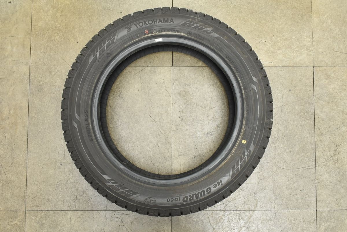  バリ溝 ヨコハマ アイスガードiG 60 165 65 R 15 4本 デリカD 2 ソリオ タフト スマート フォーツー フォーフォー トゥインゴ 2本イボ付き 15インチ スタッドレス