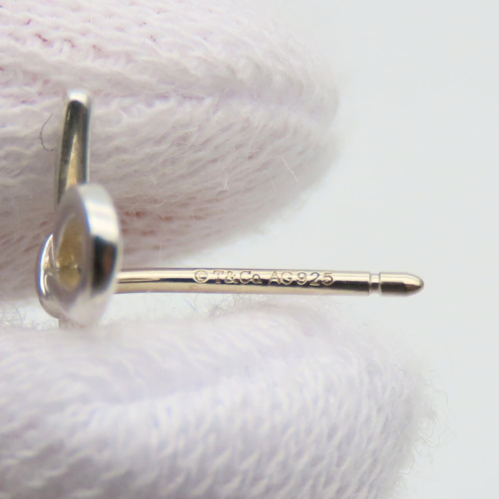 中古】 ティファニー ピアス ボウ シルバー925 約1.3g シルバー リボン