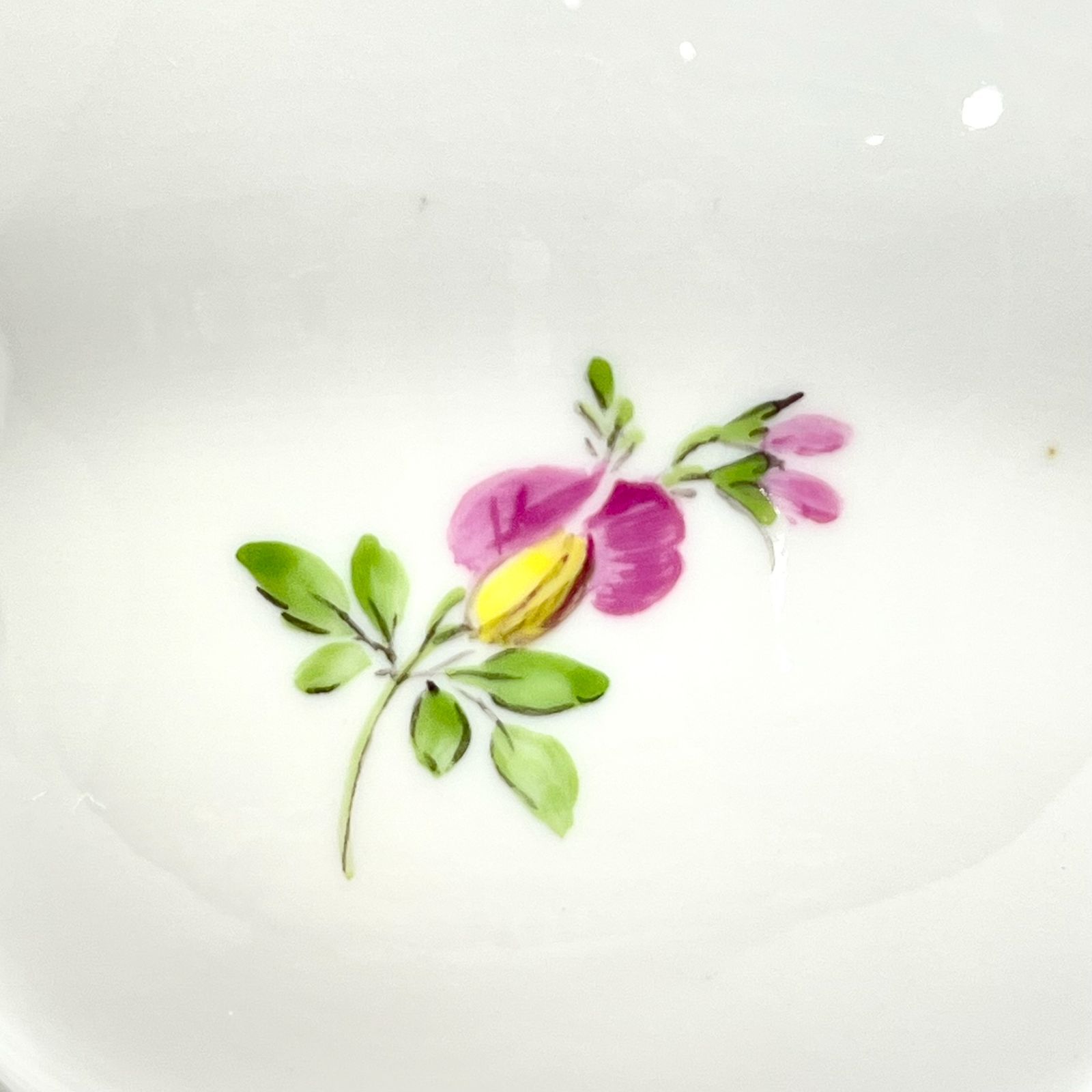 マイセン ベーシックフラワー 2つ花 ヒナギク 兼用カップ＆ソーサー