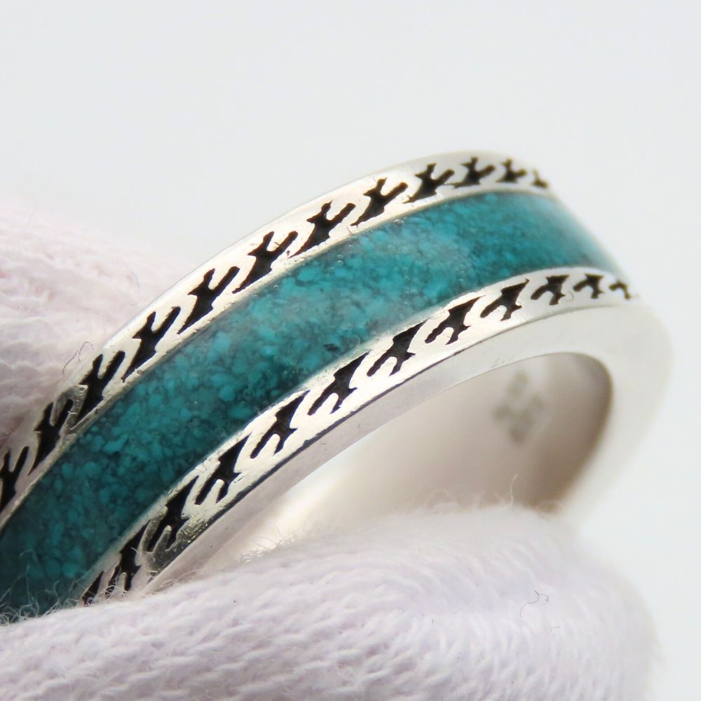 中古】 グッチ リング・指輪 インターロッキングG テクスチャード 14