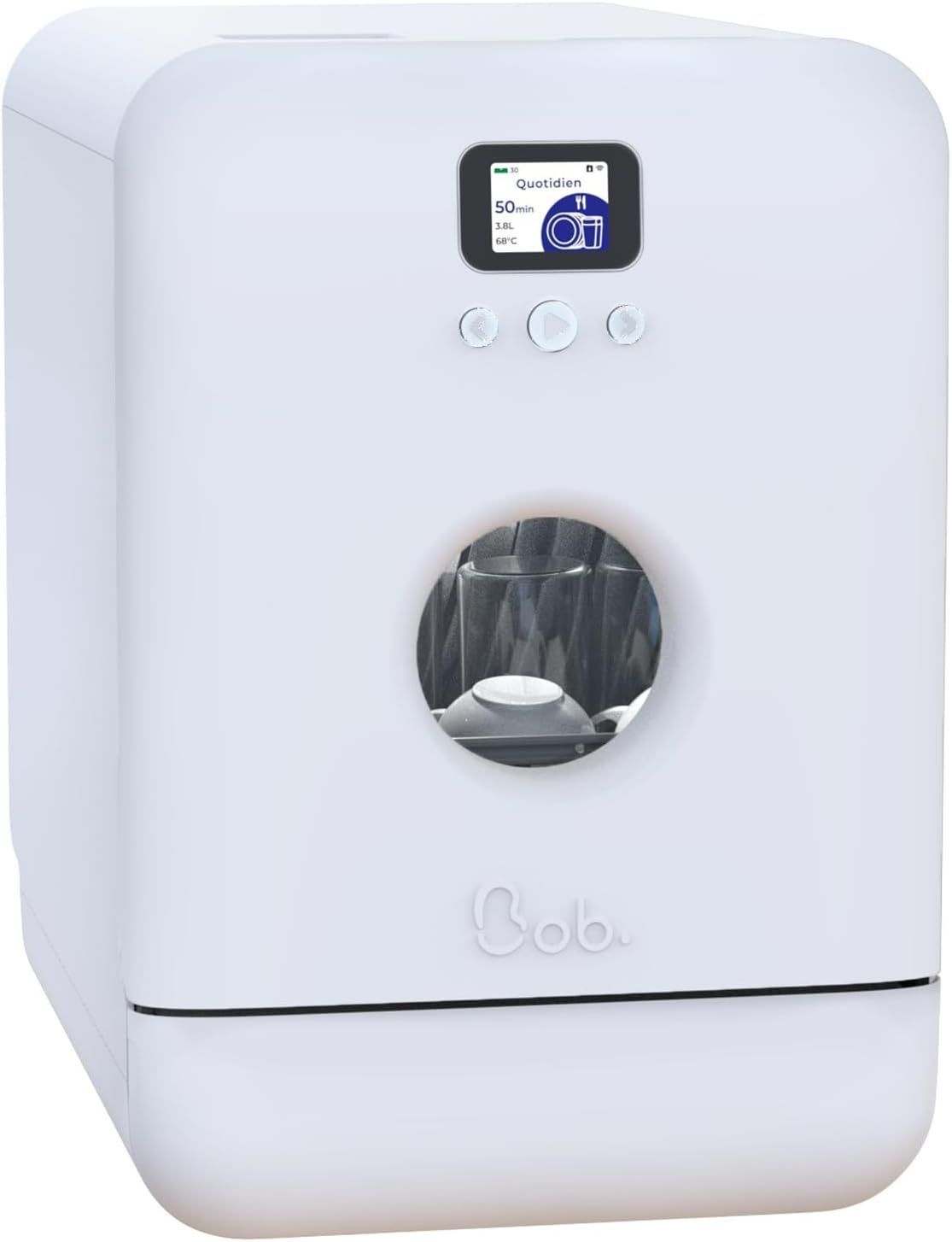 食洗機Bob ル プチ マットホワイト DT BOB WH MW 4人用 ミドル 浅型 タイプ 配送のみ