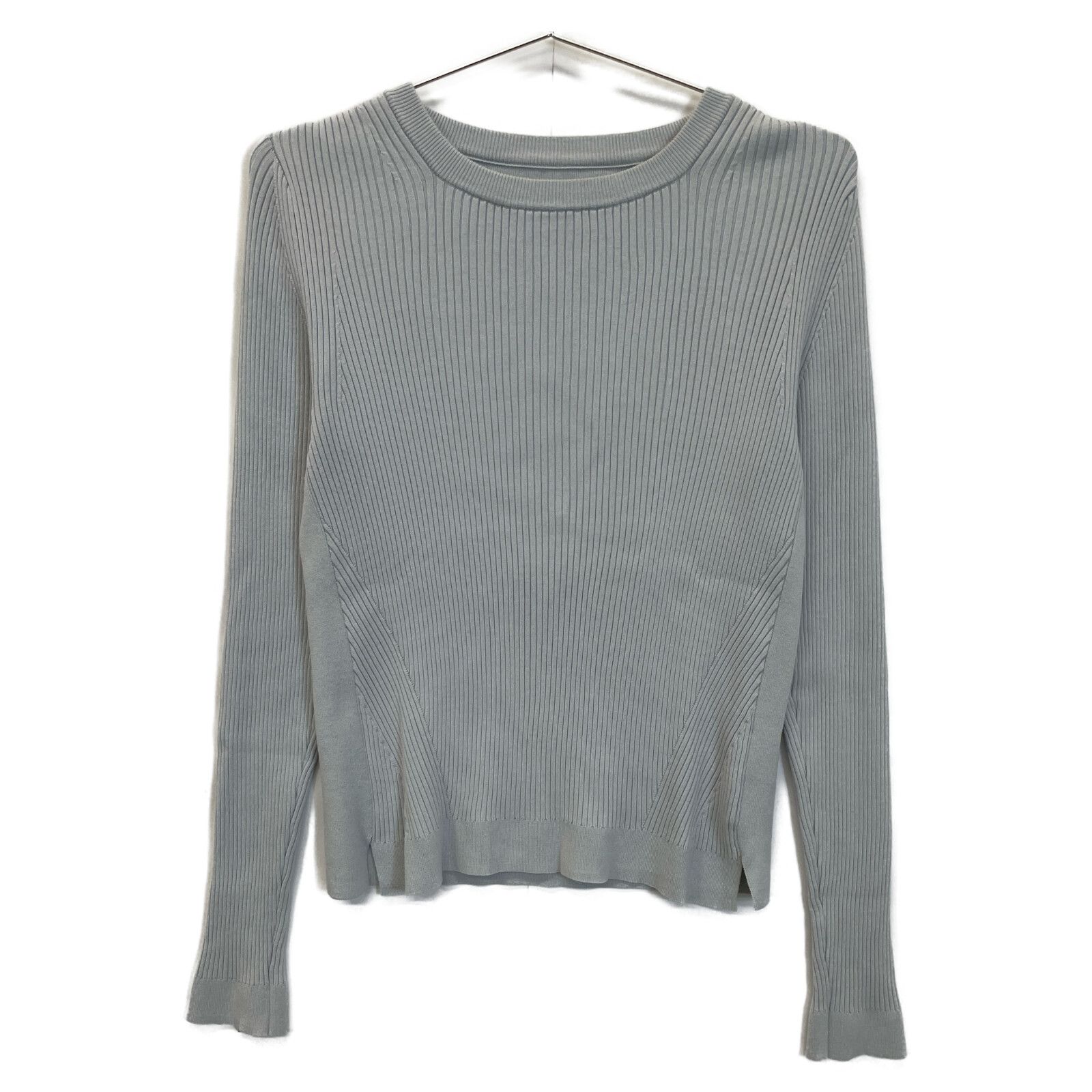 FOXEY フォクシー ライトグレー 長袖セーター 40