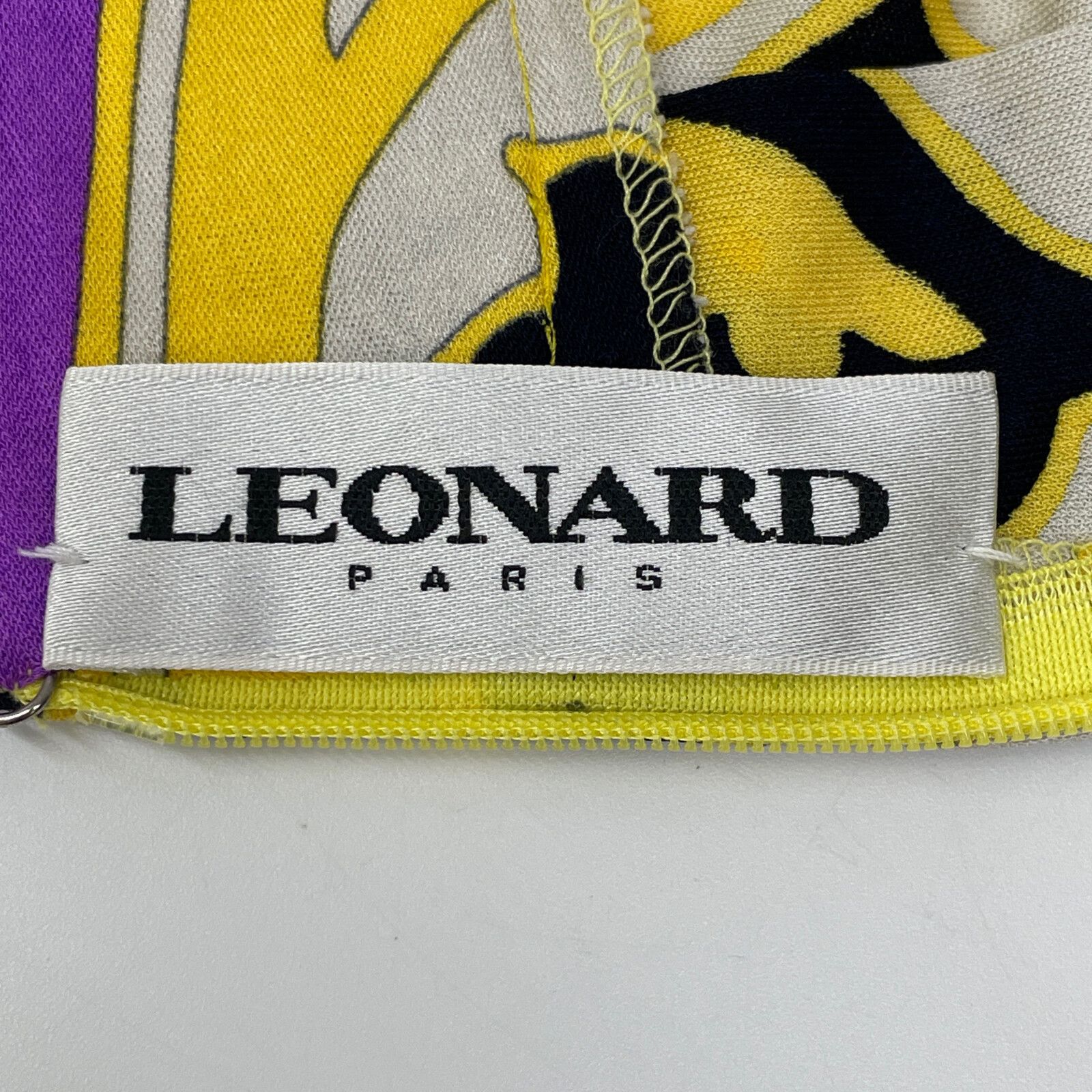 LEONARD レオナール 総柄 シルク ロング 44 - メルカリ