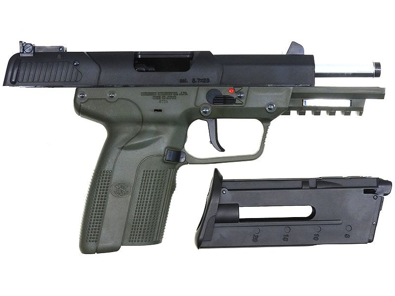 マルシン] Five-seveN FN社ライセンス V2 6mmBB 真鍮ピストン仕様 ODG