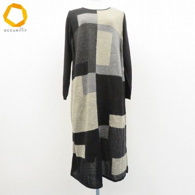 エム-キョウコフーガフーガ M.-KYOKO fuga ワンピース ロング ニット レディース w 836935