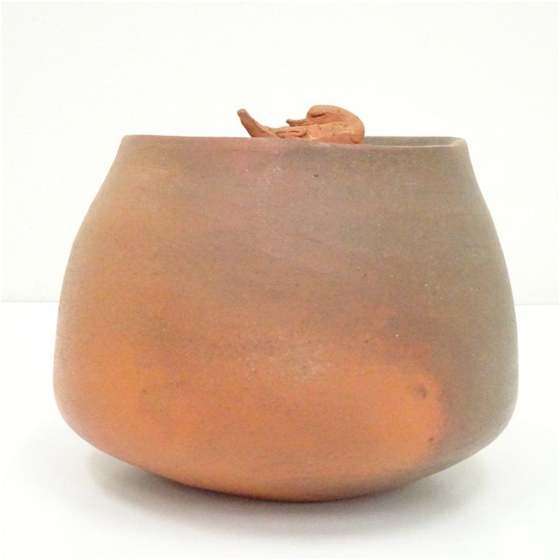 一宮侑造 南蛮水指 共箱 水指し 茶道 茶道具 おしゃれ 水差し 抹茶 インテリア 茶器 水器 お茶 骨董 茶会 夏