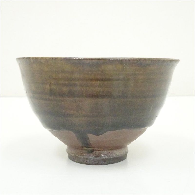 丹波焼 森本陶谷造 茶碗 共箱 茶道 抹茶 おしゃれ 抹茶茶碗 抹茶碗 和食器 レトロ 茶器 骨董 茶わん 茶会 茶の湯