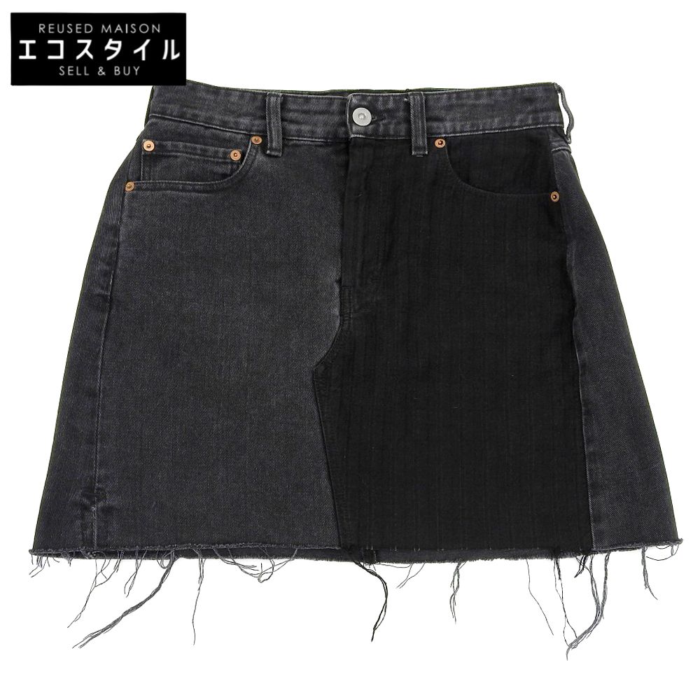 OUR LEGACY アワーレガシー デニム ミニスカート レディース ブラック 40
