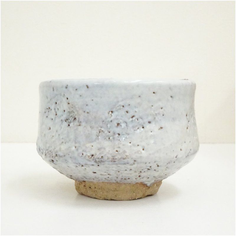 萩焼 玉隆山 吉田萩苑造 古萩写茶碗（銘：松涛）（前大徳 藤井誡堂書付