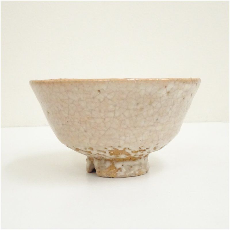 十世 坂高麗左衛門 萩焼 俵手茶碗 共箱栞 抹茶碗 抹茶茶碗 茶道具 茶器 食器 萩焼 十世 坂高麗左衛門造 萩茶碗（共箱） 茶道 抹茶 おしゃれ 抹茶