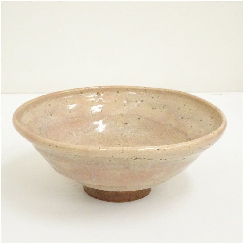 萩焼 十世 高麗陶兵衛造 自作平茶碗 共箱 茶道 抹茶 おしゃれ 抹茶茶碗 抹茶碗 和食器 レトロ 茶器 骨董 茶わん 茶会 茶の湯 夏