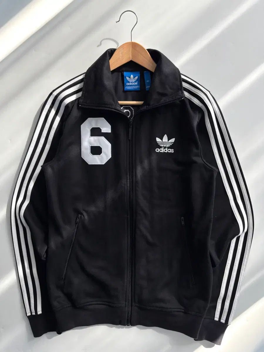 adidas アディダス ブラック YORK カイザー トラックジャージ